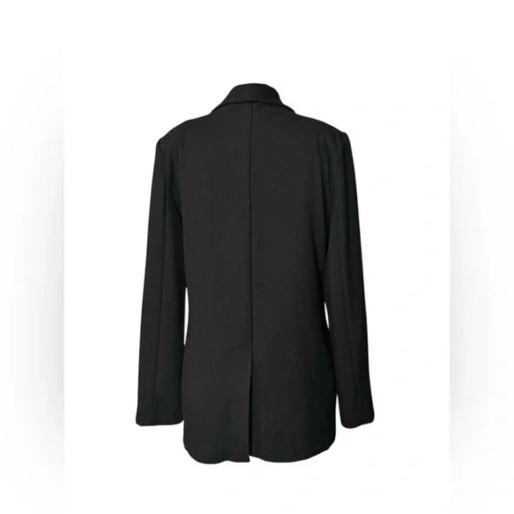 BCBGeneration Relaxed Fit Blazer Black one button XS - Picture 4 of 7